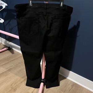Mens black PAIGE jeans.